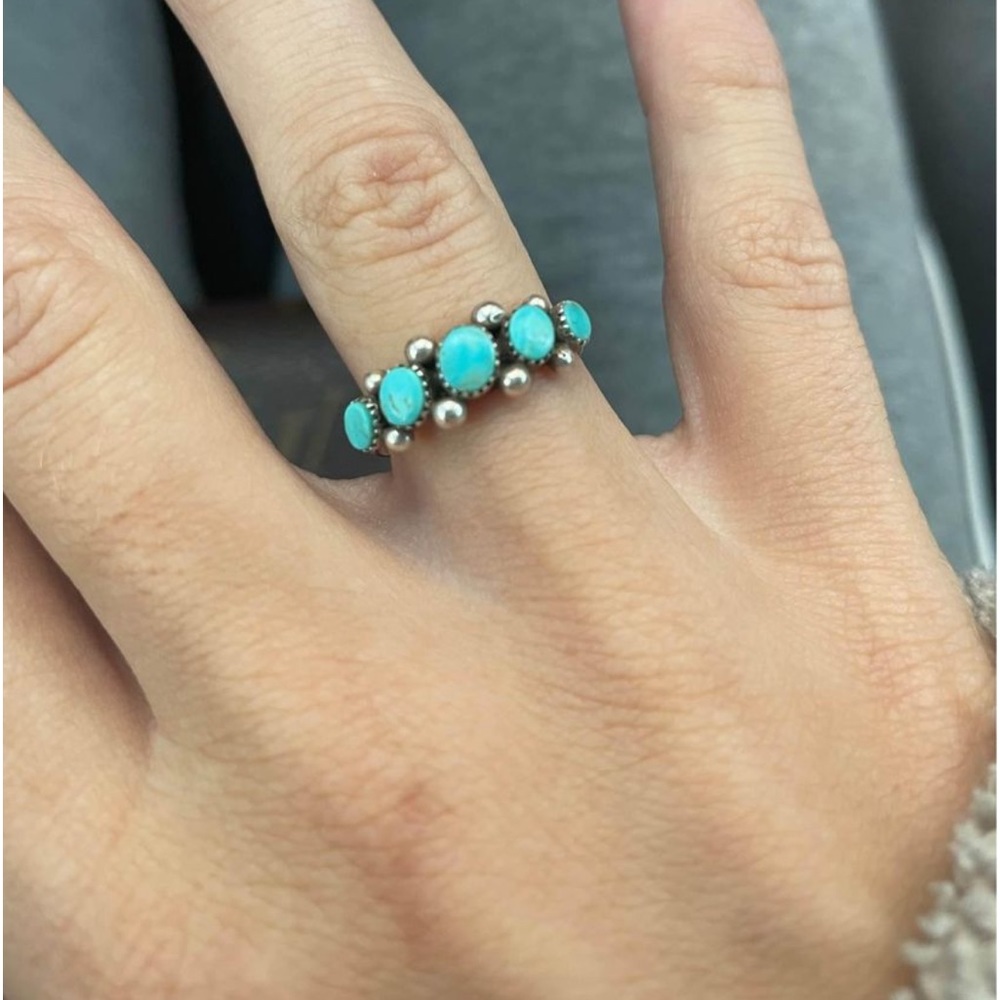 Authentic turquoise ring
